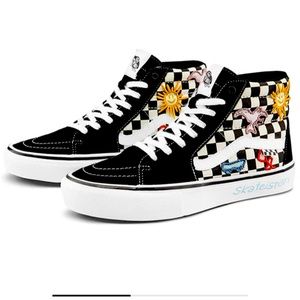 VANS X SKATEISTAN limited edition collab  pro skate shoes mens or womens sk8-hi